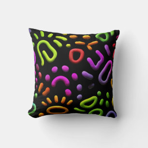 Coussin Formes Abstraites