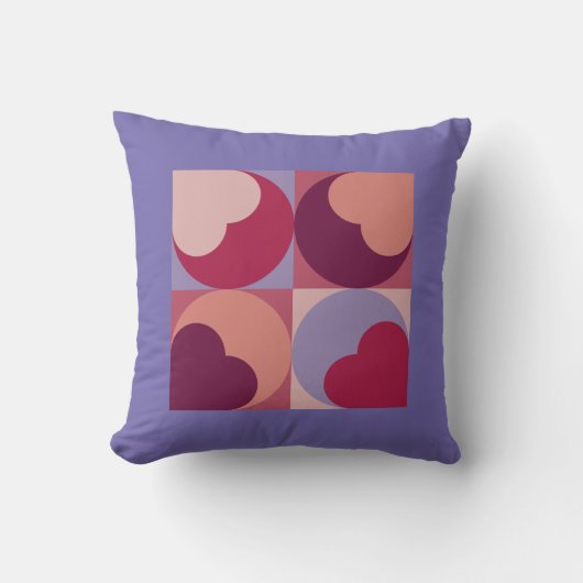 Coussin Formes cardiaques (Recto)
