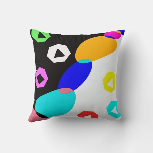 Coussin Formes colorées (Verso)