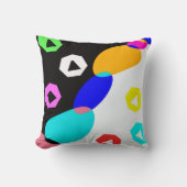 Coussin Formes colorées (Recto)