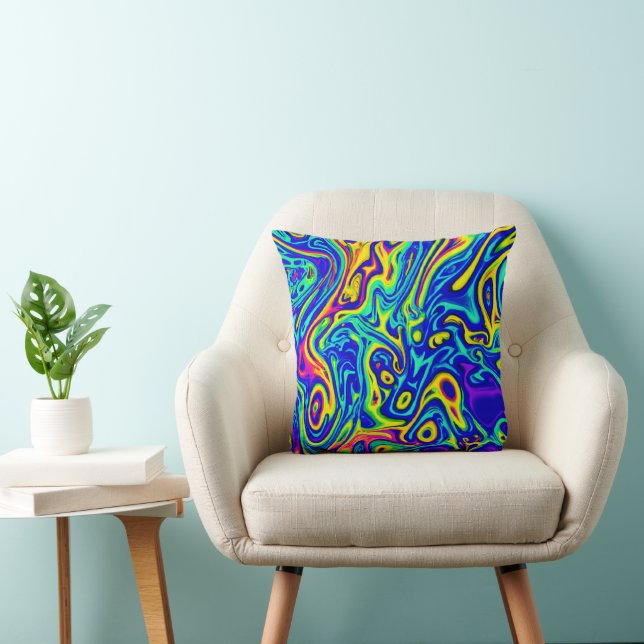 Coussin Formes d'art stylées de motifs (Chaise)