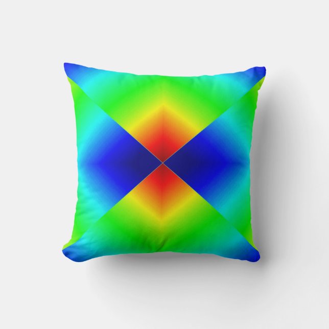 Coussin Formes de néon brillantesCoussin Jeter (Recto)