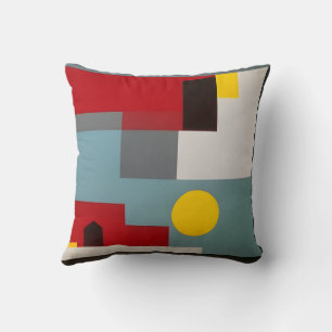Coussin Formes et couleurs abstraites 3