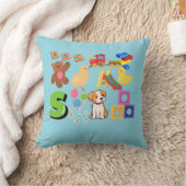 Coussin Formes et jouets pour enfants (Couverture)