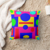 Coussin Formes géométriques colorées (Couverture)