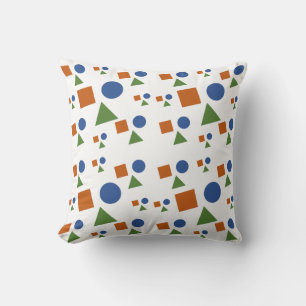 Coussin Formes géométriques mignonnes Motif dans les Paste