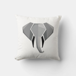 Coussin Formes simples Géométrie Tête d'éléphant