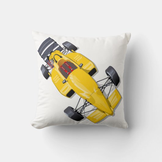 Coussin Formula 1 race car (Recto)