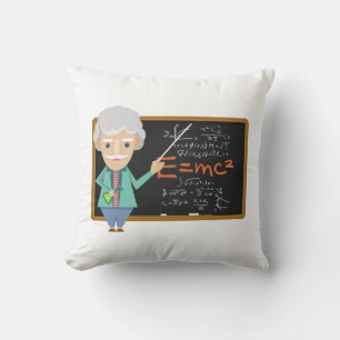 Coussin Formule EMC2 pour les enseignants en sciences