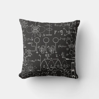 Coussin Formules scientifiques : Patte de calcul du tablea