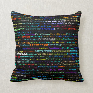 Coussin Fort Bragg Conception de texte I Jeter l'oreiller