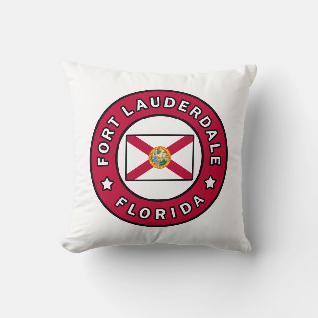 Coussin Fort Lauderdale Floride (Recto)