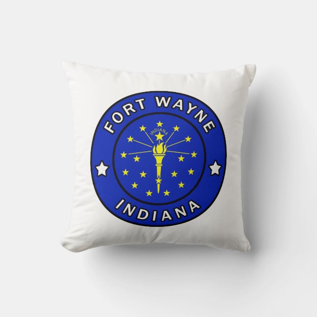 Coussin Fort Wayne Indiana (Recto)