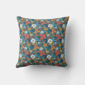 Coussin Forte configuration florale estivale (Verso)