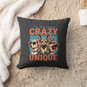 Coussin Fou amoureux de chien unique (Couverture)