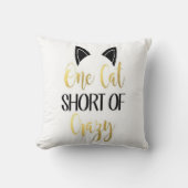 Coussin fou de personne de chat (Recto)