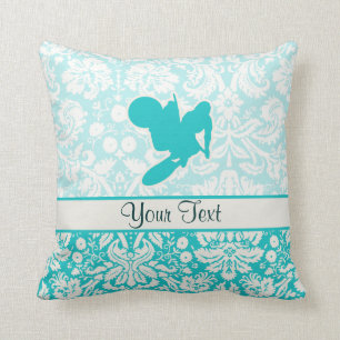 Coussin Fouet turquoise de motocross