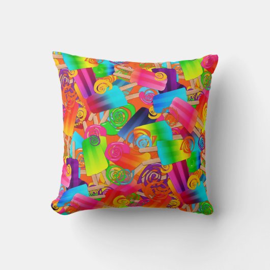 COUSSIN FOUILLONS À PÂSSELLE CKC, ORANGE-SQ LORE PILOTE (Recto)
