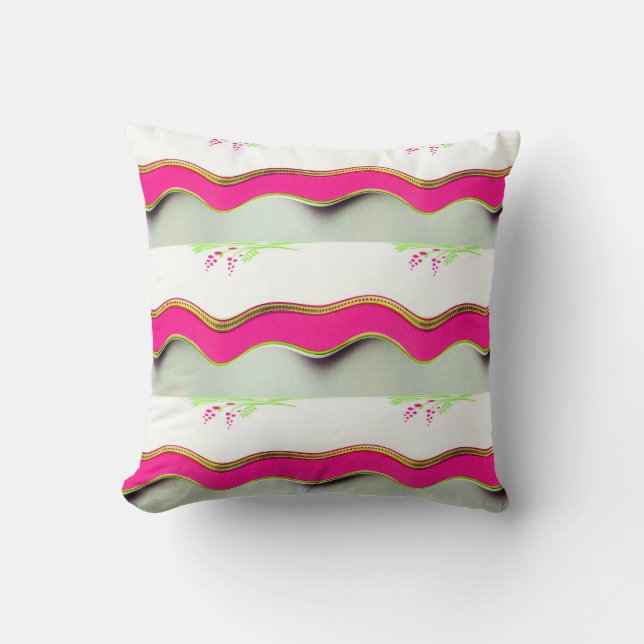 Coussin Foules chanceuses (Recto)