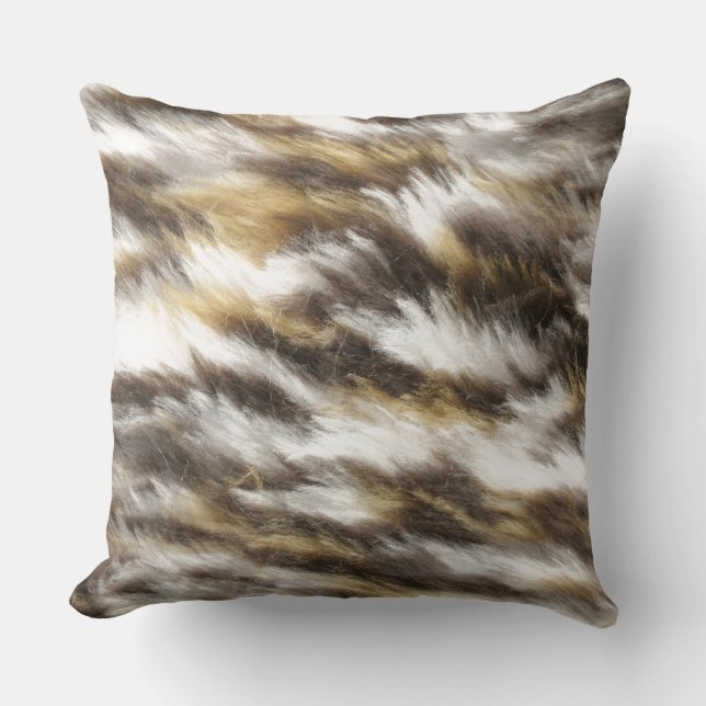 Coussin fourrure de léopard (Recto)