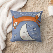 Coussin Fox a sauté au-dessus de la lune (Couverture)