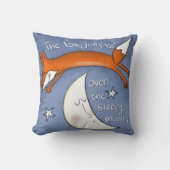 Coussin Fox a sauté au-dessus de la lune (Recto)