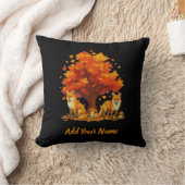 Coussin Foxes Throw Pillow (Couverture)