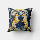 Coussin Foxtrot par Moonlight (Verso)