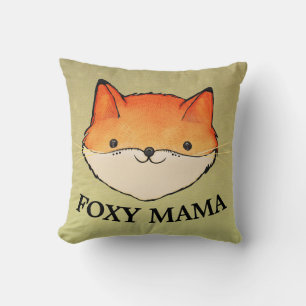 COUSSIN FOXY MAMA FOX THROLLOWS, MAMAN FEMME PETITE AMIE