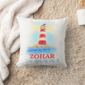 Coussin Foyer de pépinière pour garçons personnalisé nommé (Couverture)