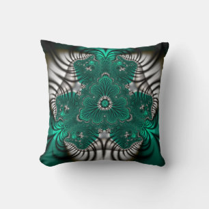 coussin fractal zèbre rayures