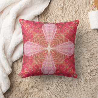 Coussin Fractale rose |