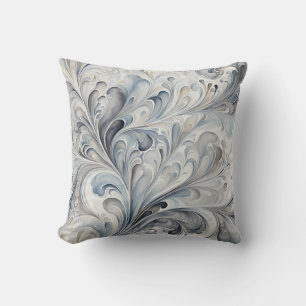 Coussin Fractales grises