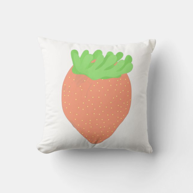 Coussin fraise (Recto)