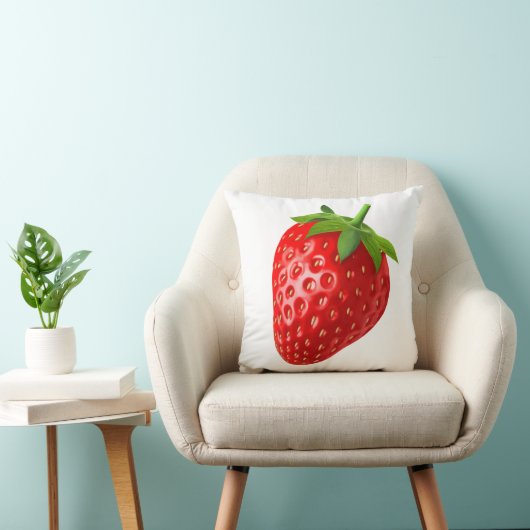 Coussin Fraise (Chaise)