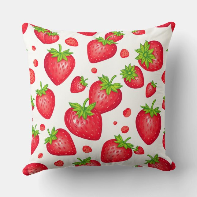 Coussin Fraise (Verso)