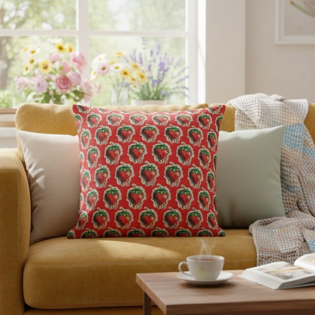 Coussin Fraise (Créateur téléchargé)