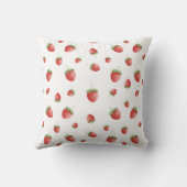 Coussin fraise 1er anniversaire Berry 1er (Verso)
