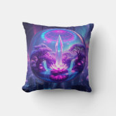 Coussin Fraise Waterlilly Princess & Purple Neon Dream (Recto)