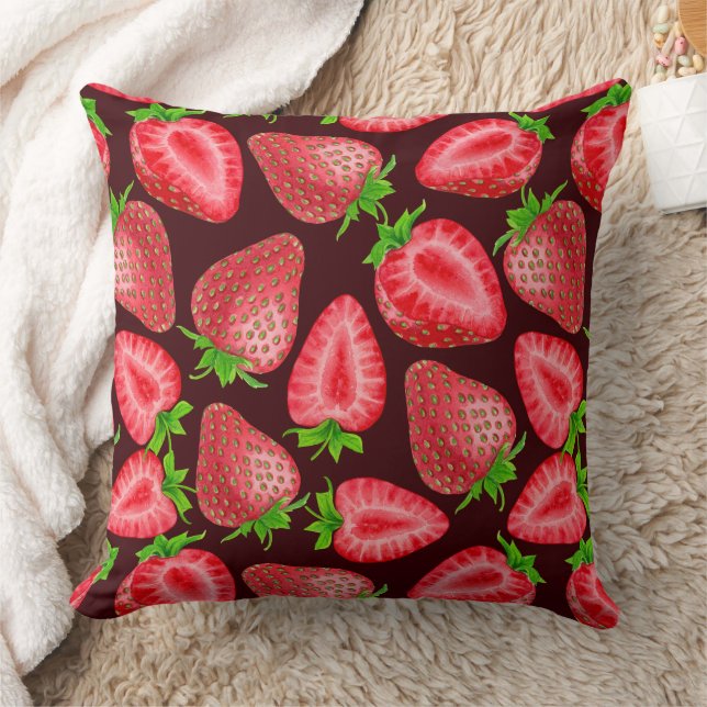 Coussin Fraises (Couverture)