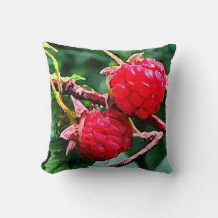Coussin Framboises sauvages