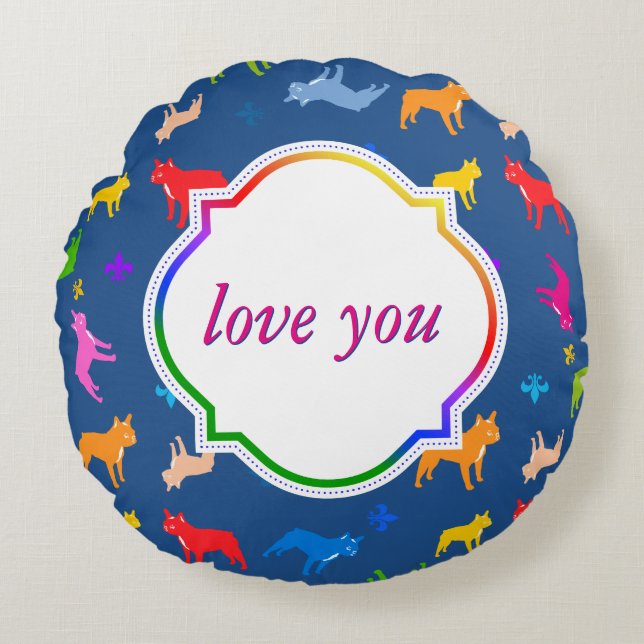 Coussin français de Bulldog (Devant)