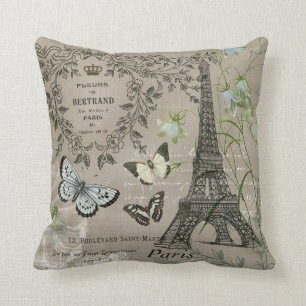 coussin français vintage moderne de jardin de Tou