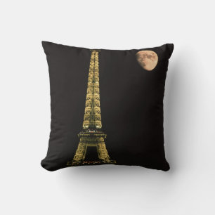 Coussin France, Paris. Tour Eiffel la nuit avec