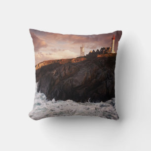 Coussin France, phare à l'aube