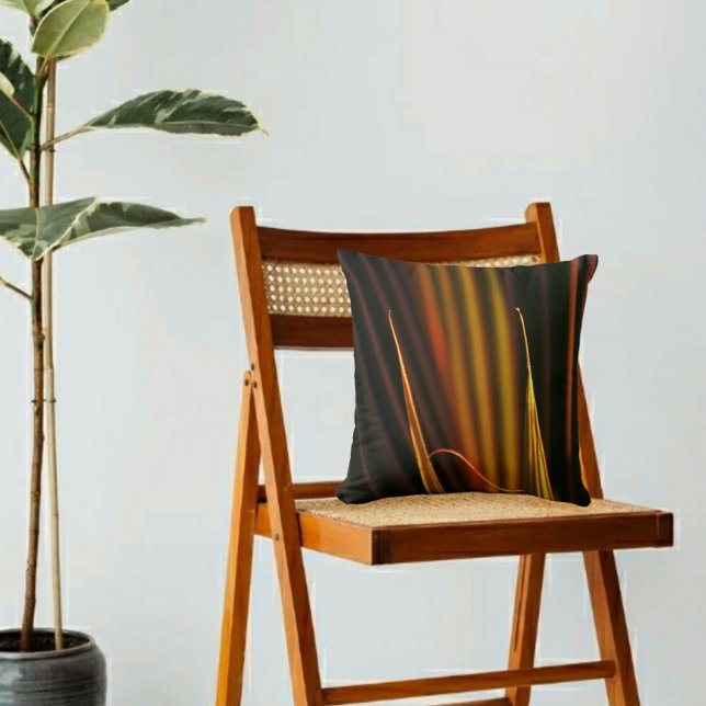 Coussin Franges de palme dorées (Créateur téléchargé)