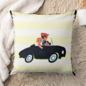 Coussin Frapper la route ouverte 3 (Couverture)