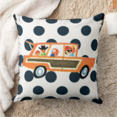 Coussin Frapper la route ouverte 4 (Couverture)
