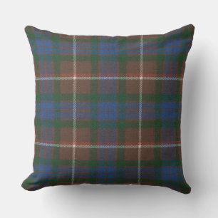 Coussin Fraser Chasse Ancien Tartan écossais