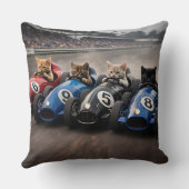 Coussin Free racing kittens pillow (Verso)